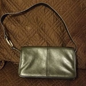 Black handbag